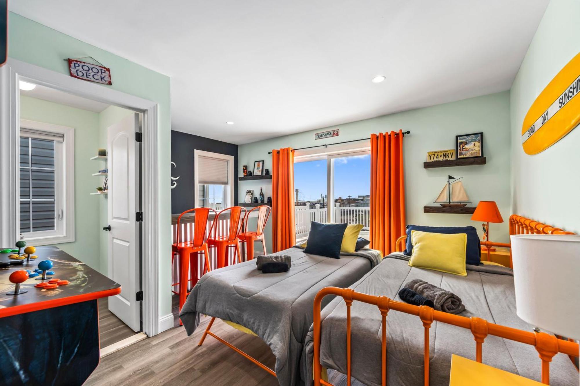 Beach House Steps Away From The Boardwalk And Beach With Ocean Views In Seaside Heights! Экстерьер фото